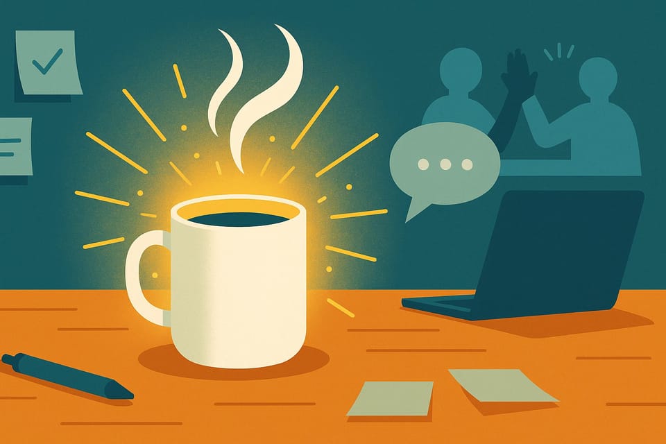 Your Workday Caffeine: How to Rediscover Joy at Work