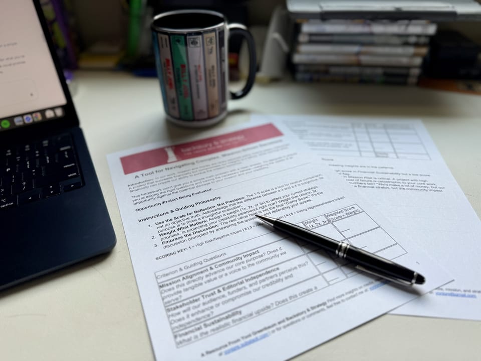 A Practical Framework for Purpose-Driven Decisions